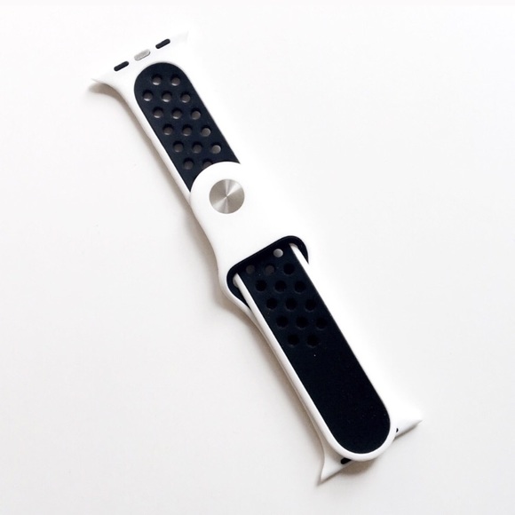 Accessories - NEW White/Black Sport BAND For Apple Watch 42mm